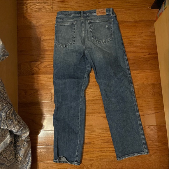 Lucky Brand Authentic Straight Crop Jeans - Picture 2 of 3